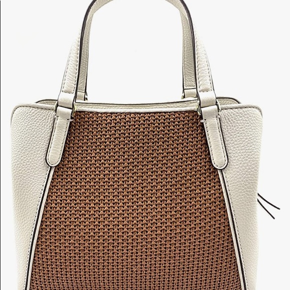 NWT 🆕 👛 Kate Spade ♠️ Jackson Straw Medium Triple Satchel - Picture 8 of 11